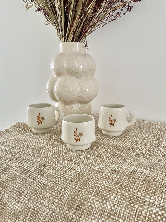 Tasse à café avec anse ALBA