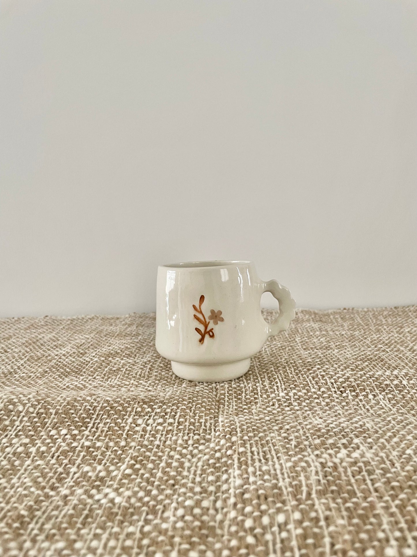 Tasse à café avec anse ALBA