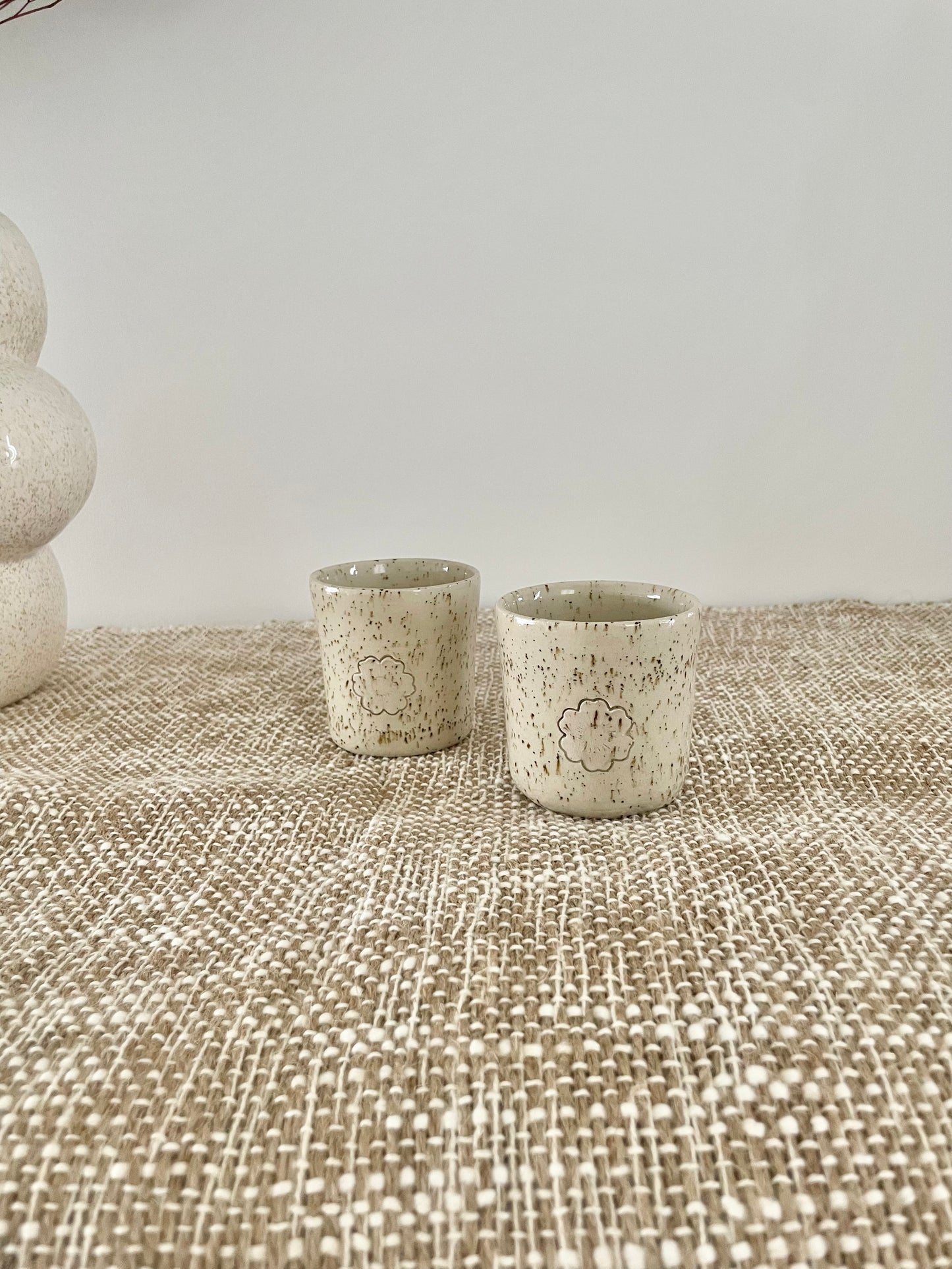 Tasse expresso FLOR - Vendu en lot de 2